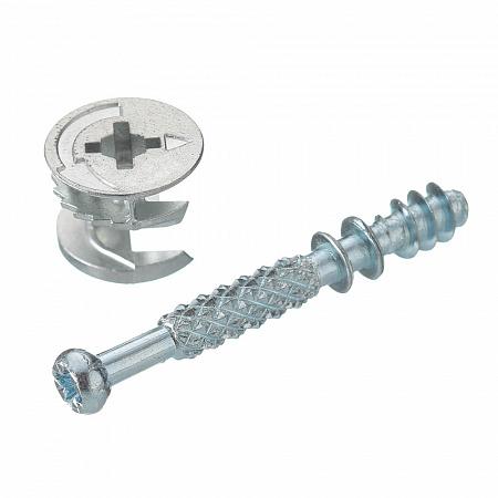 Набор №1 для стяжки фасада для ДСП 16мм шурупная резьба штока (уп.4шт) Tech-Krep/Zitar 127492