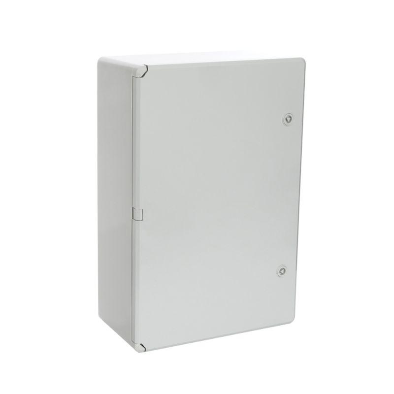 Корпус пластиковый с монтажной панелью ЩМП IP65 сер. дверь 600х400х200 Промрукав PR08.26486