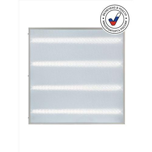 Светильник светодиодный SPO-910-1-65K-038 38Вт 6500К 3990Лм 595х595х40 призма ЭРА Б0057984