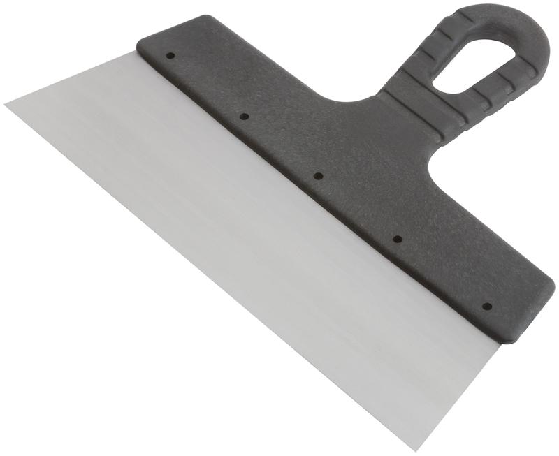 Шпатель лезвие нержавеющая сталь пластиковая ручка 250мм MOS 06567М