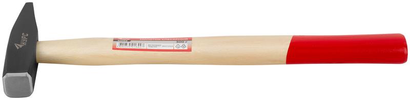 Молоток слесарный "Оптима" 300г деревянная ручка КУРС 44103