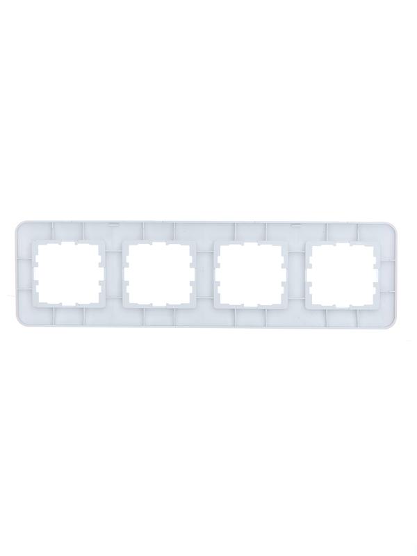 Рамка 4-м ASTI горизонт. бел. LEZARD 7081-0200-149