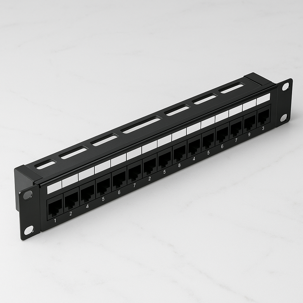 Панель коммутационная медная