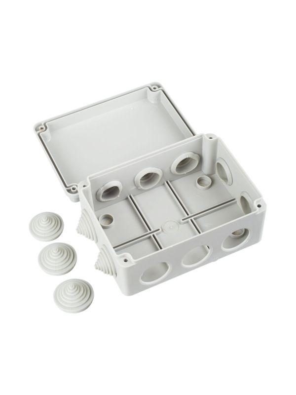 Коробка распаячная ОП 150х110х70 IP44 KM41241 (10 каб.ввод.) IEK UKO10-150-110-070-K41-44