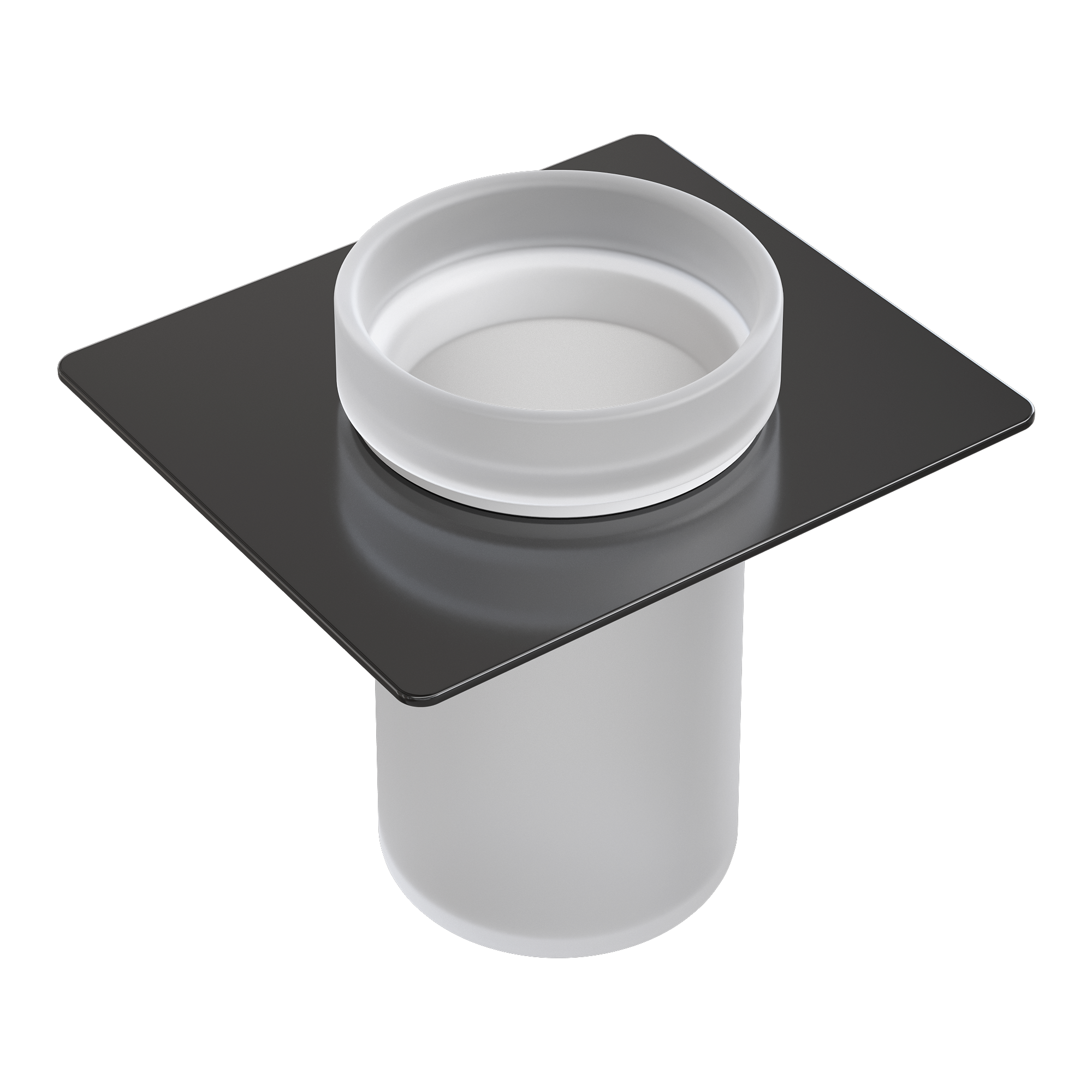 Мыльница для полки Black/Черный