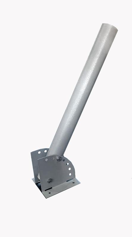 Кронштейн универсальный КР-4У L500 d57 крепление к стене/под монтажную ленту регулир. угол TVENKOM БП-00015895