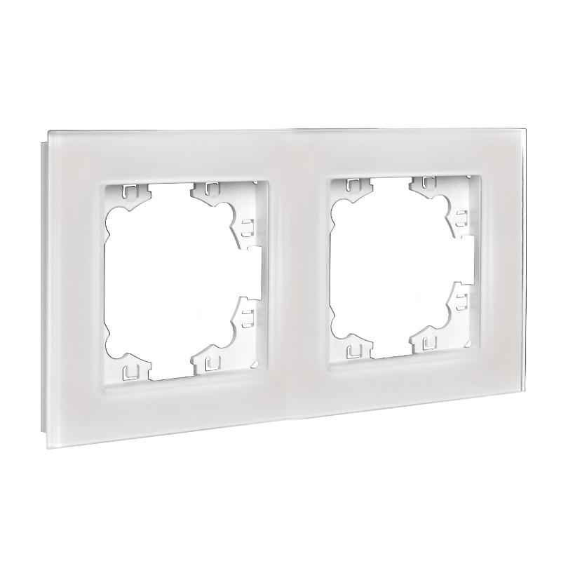 Рамка 2-м Афина стеклянная жемчуж. UNIVersal 2261