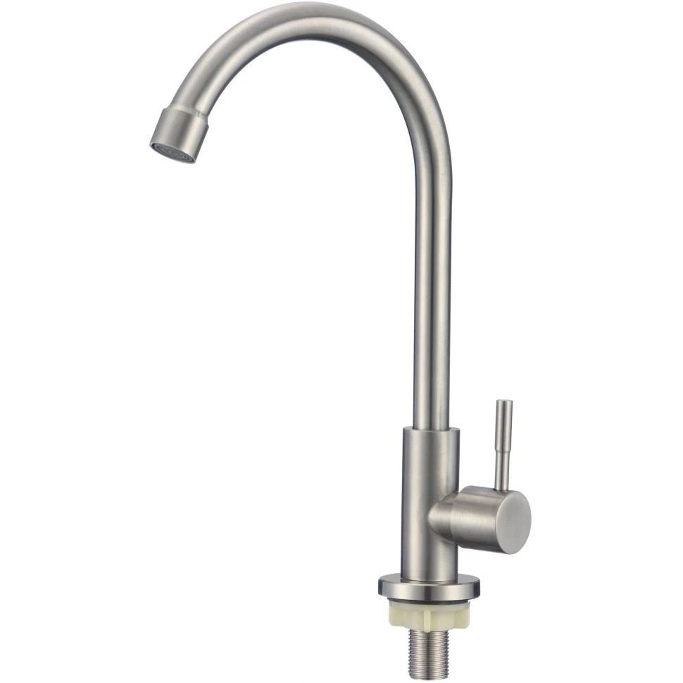 Кран на одну воду Savol S-SUS7002, сатин