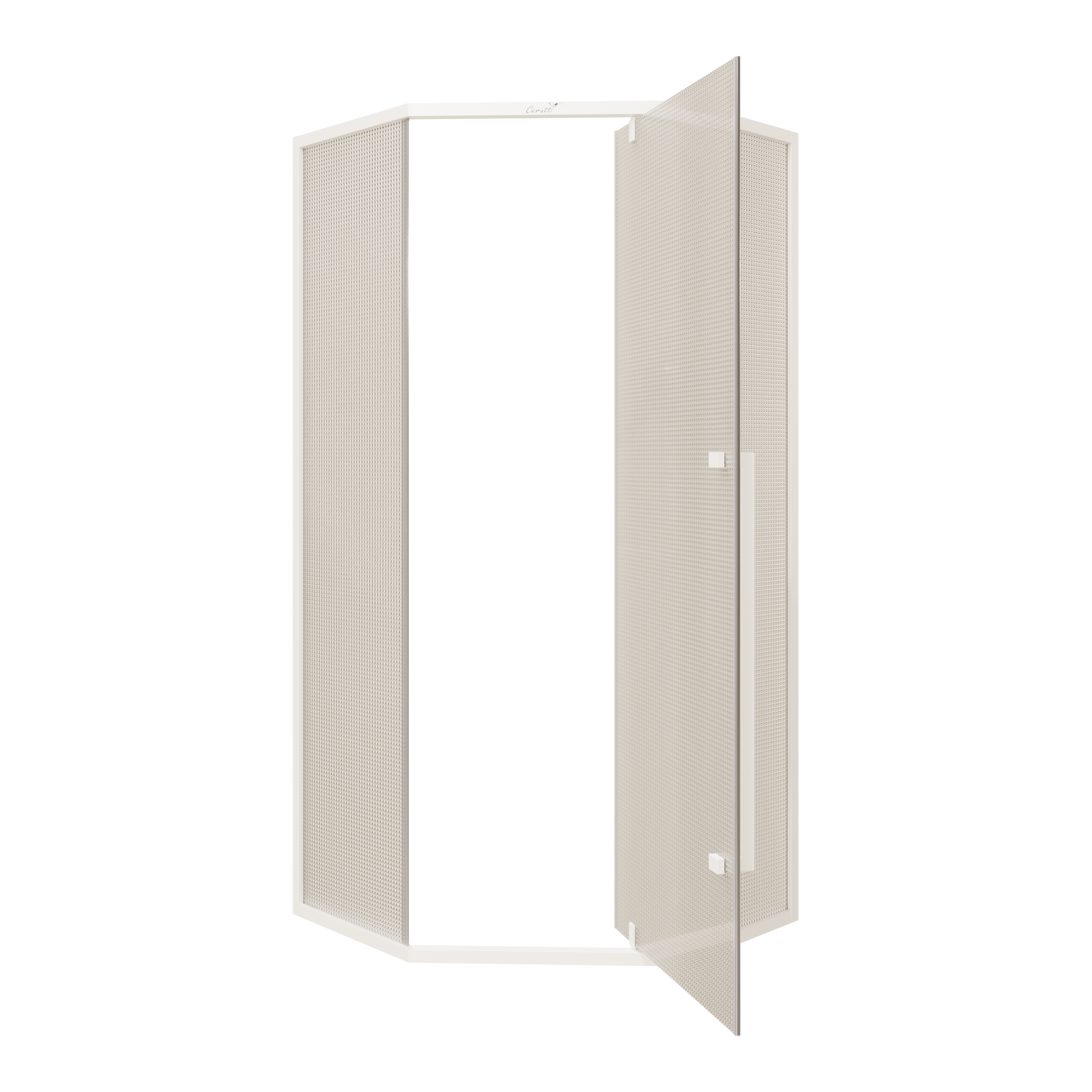 Ограждение C3AWD душевое Ceruttispa без поддона (90x90x195)