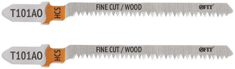 Полотно по дереву HCS остроконечные зубья 82/56/1.4мм (Т101AO) (уп.2шт) FIT 40893