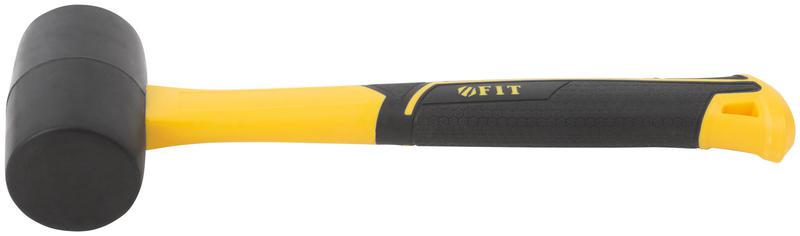 Киянка 45мм 230г фибергласовая ручка резинов. FIT 45511