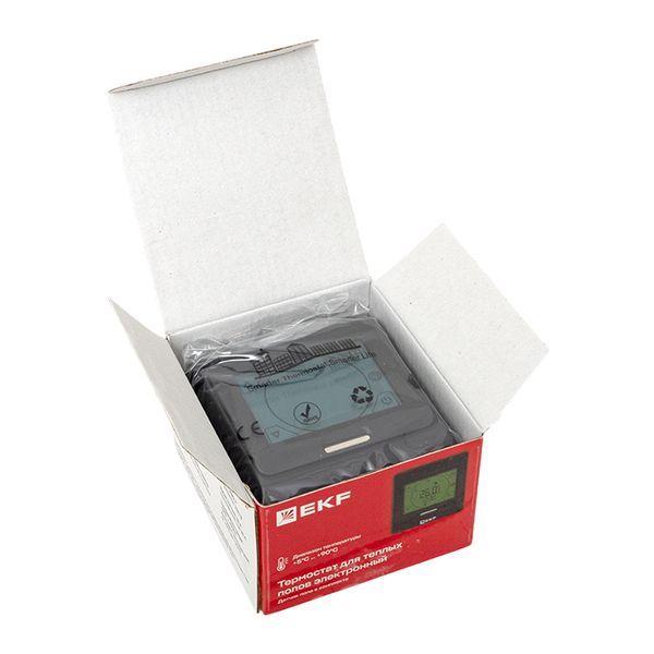 Термостат электронный сенсорный для теплых полов 16А 230В EKF ett-3b