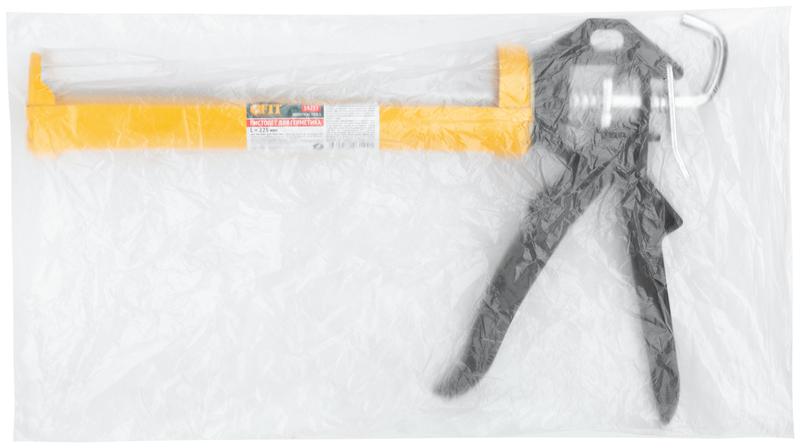 Пистолет для герметика 225мм усиленный профи FIT 14235