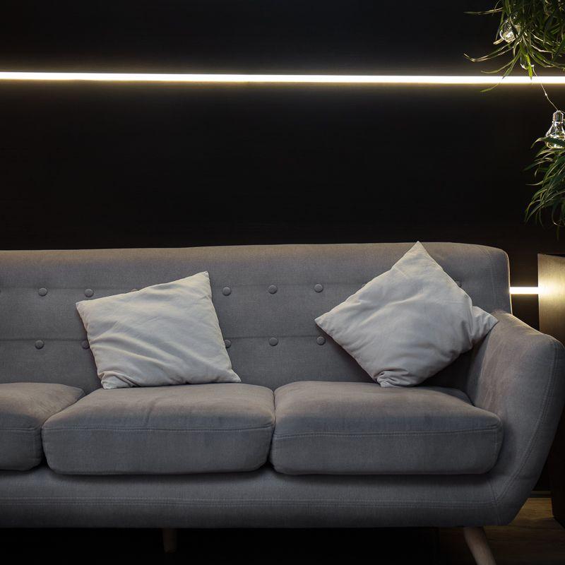 Шнур светодиодный гибкий неон Neon-Night SMD 8х16мм IP65 односторон. тепл. бел. 120 LED/м набор 10м (с компл.подключ.) Neon-Night 131-004