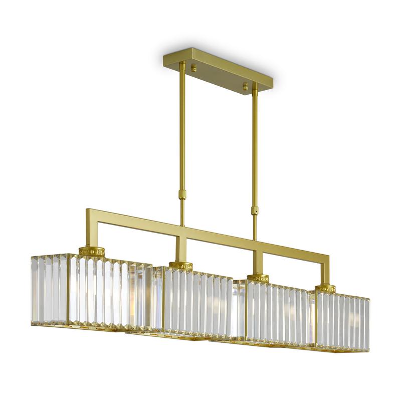 Светильник Moed 160Вт E27х4 IP20 подвесной Freya FR5473PL-04G