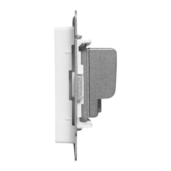 Розетка телевизионная проходная TV СП Эпика механизм бел. EKF UP1-SOW-TV-2