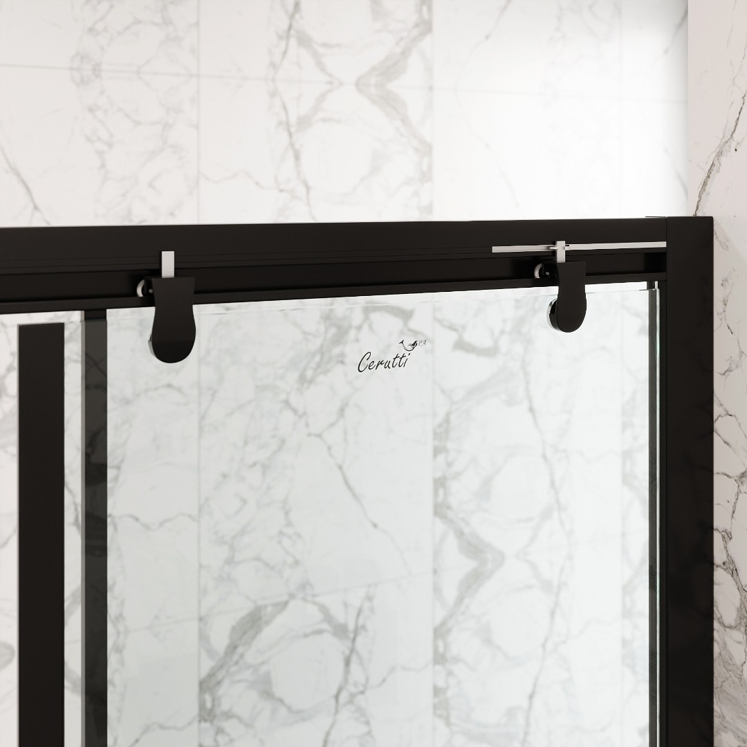 Ограждение MARBELLA 120B L душевое Ceruttispa без поддона (80x120x190)