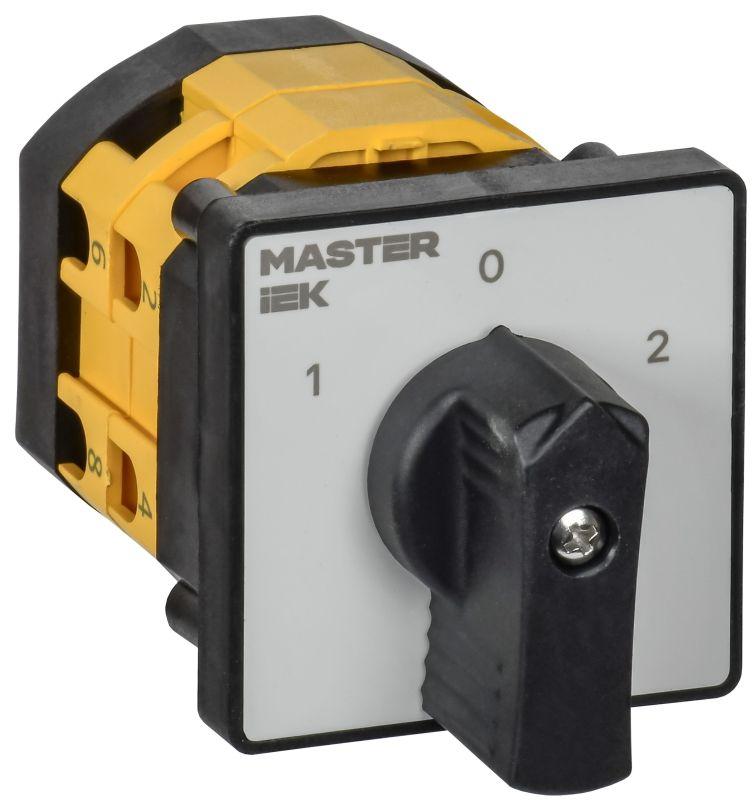 Переключатель кулачковый 25А (сх. 53) стандартная рукоятка IEK MI-CS10-025-053