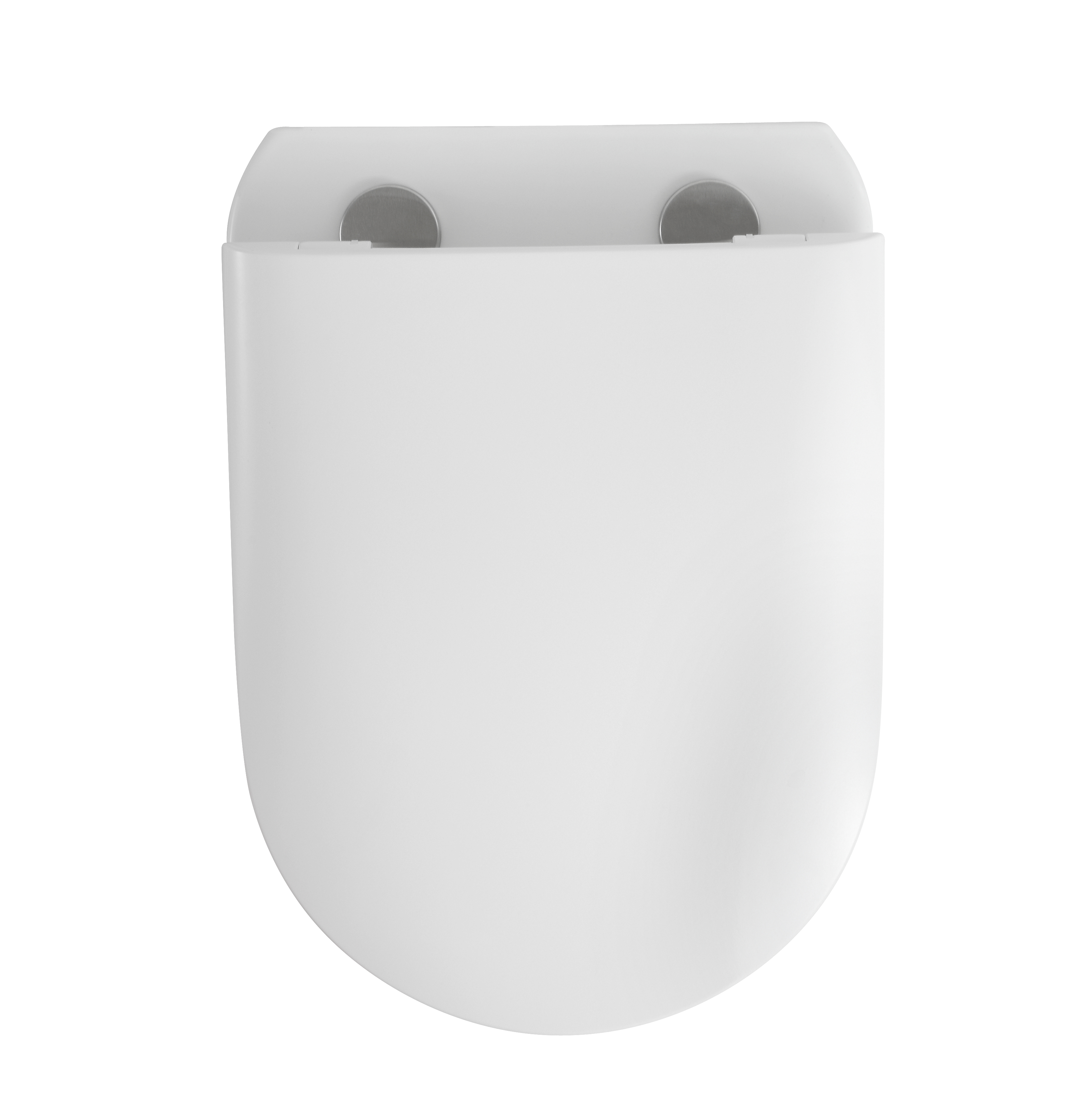 Flow подвесной унитаз глянец белый с крышкой, функция Торнадо