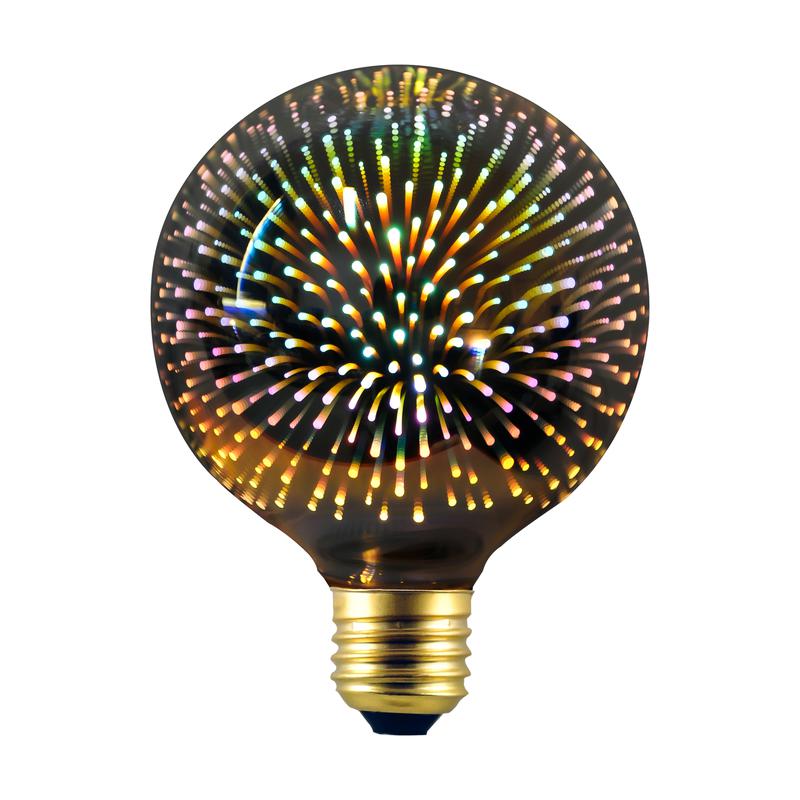 Лампа светодиодная Loft Led G95 3Вт 2700К E27 Voltega 8527