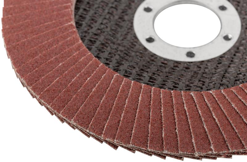 Круг лепестковый торцевой плоский 125мм P 120 MOS 39878М