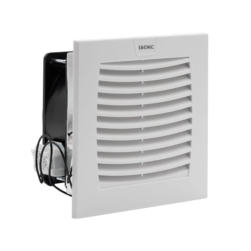 Вентилятор с фильтром ЭМС 100куб.м/ч 115В AC 152х152мм IP54 DKC R5MCV15115