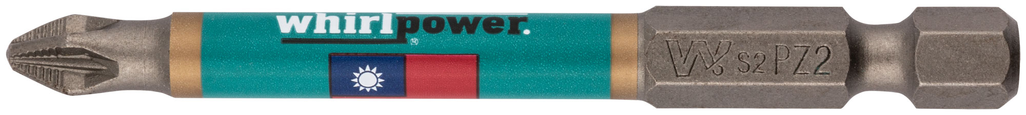 Биты WP, сталь S2, с насечкой, Профи, 70 мм PZ2, 10 шт.