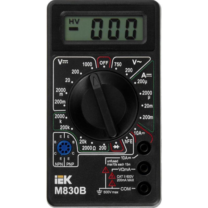 Мультиметр цифровой Universal M830B IEK TMD-2B-830