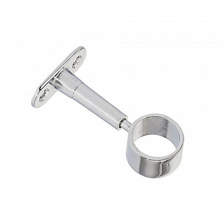 Крепление труб к стене регулируемое проходное хром (уп.1шт) Tech-Krep/Zitar 127436