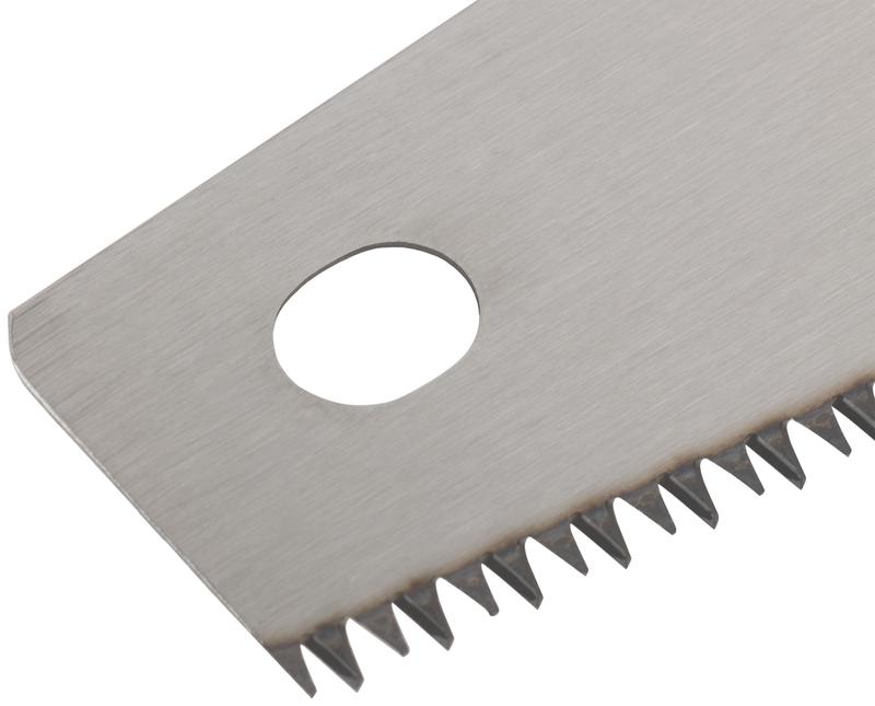 Ножовка по дереву средний каленый зуб 7 ТPI 3D заточка пласт.прорезиненная ручка Профи 400мм FIT 40440