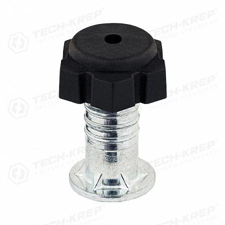 Винт регулировочный с резьбой М6 и муфтой (уп.4шт) Tech-Krep/Zitar 129979