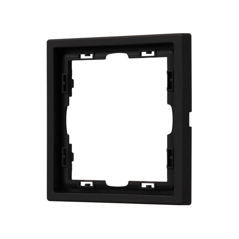 Рамка пластиковая FRM-NOBE-SFPL-1-BK Arlight 054212