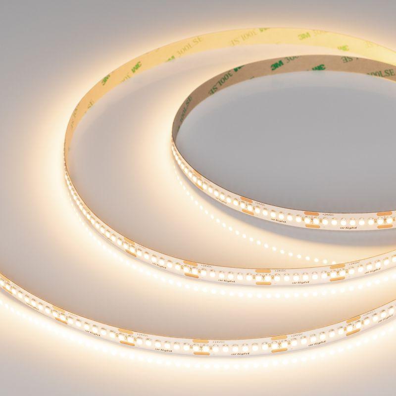 Лента светодиодная UL-A240-10mm 24V Warm 3000К 19Вт/м IP20 (уп.5м) Arlight 048128