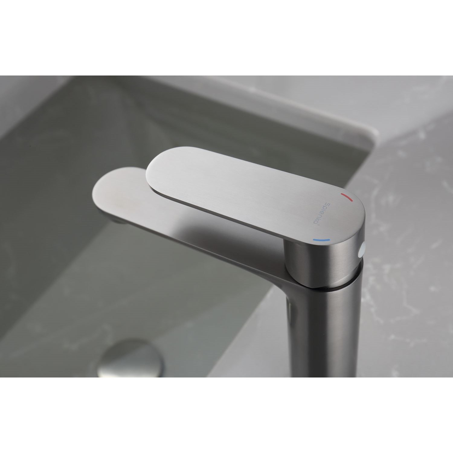 Смеситель для раковины Splenka S222.10.09, графит