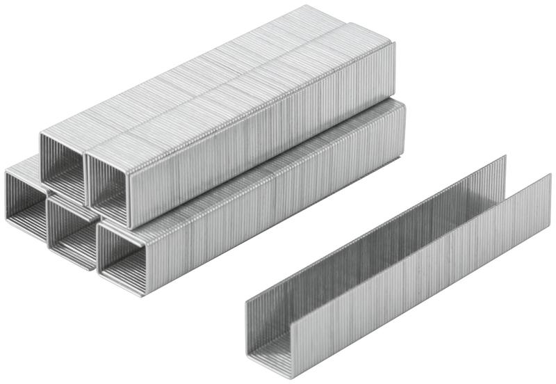 Скоба для степлера закаленные 11.3ммх0.7мм (узкие тип 53) 12мм (уп.1000шт) MOS 31374М