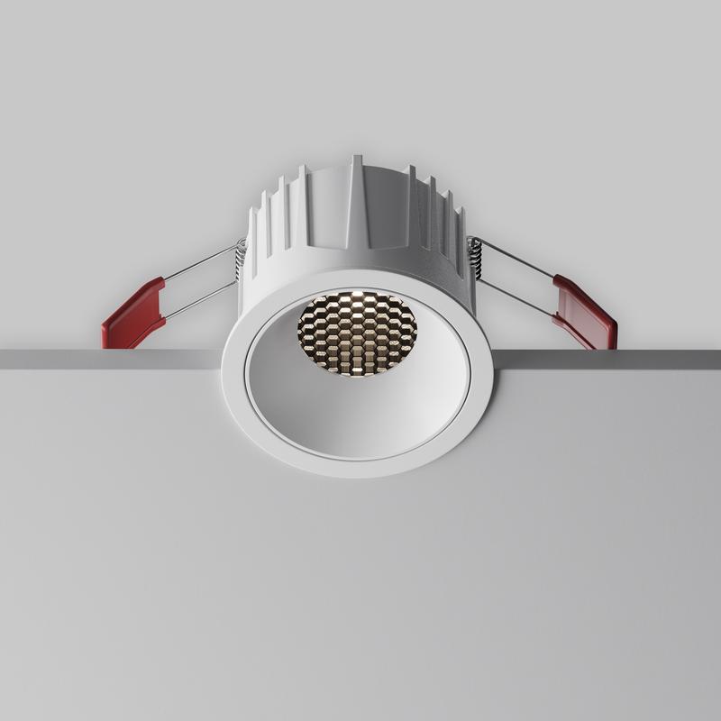 Светильник Alfa LED 15Вт 4000К 60град. встраив. Maytoni DL043-01-15W4K-RD-W-1