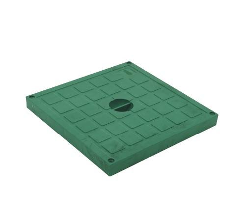 Крышка распределительной коробки 300х300мм глухая пластик зел. Cetinkaya Pano CP303036