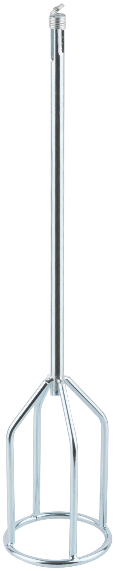 Миксер для строительных смесей повышенной вязкости оцинкованный, хвостовик SDS-PLUS  80х400 мм