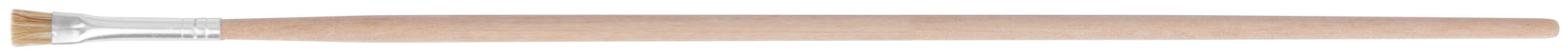 Кисть художественная для масляной краски плоская  2 # ( 5 мм )