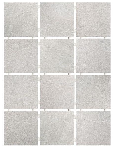 Плитка Караоке серый, полотно 30х40 из 12 частей 9,9х9,9, 1220T