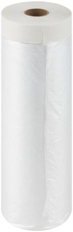 Пленка укрывная с клейкой лентой 8мкм 3000ммх15м FIT 11872