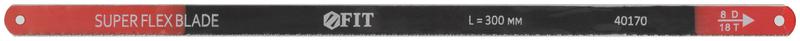 Полотна ножовочные односторонние 300мм (Super Flex) 10шт (18 ТPI) (уп.10шт) FIT 40170