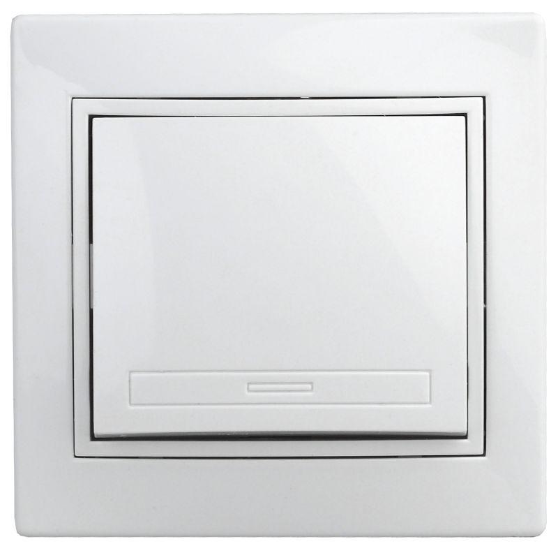 Переключатель промежуточный 1-кл. СП Plano 1-108-01 10А IP20 250В бел. Intro Б0053816