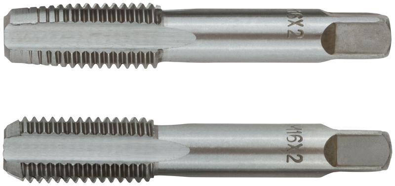 Метчик ручной М16х2.0мм (уп.2шт) MOS 70894М