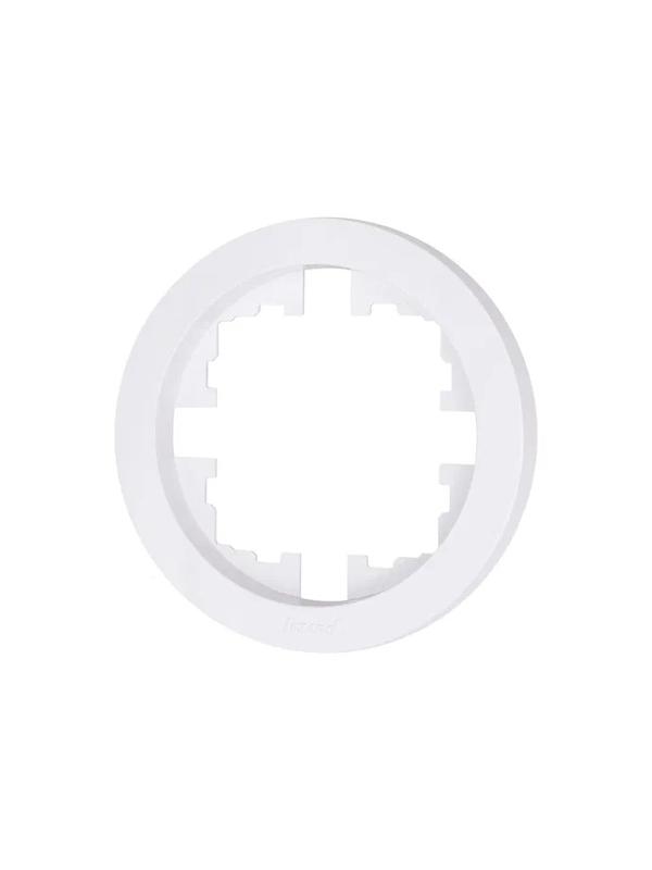 Рамка 1-м OSEN горизонт. круглая бел. LEZARD 744-0200-146
