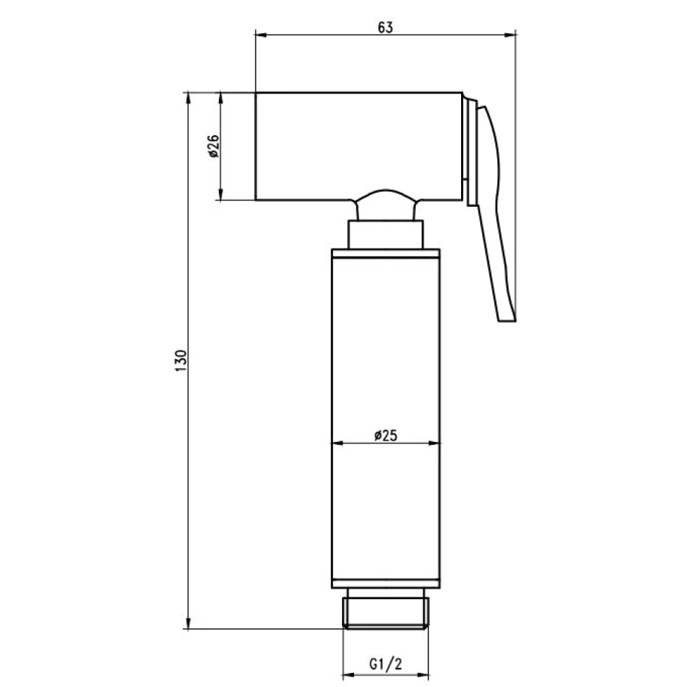 Гигиенический набор Savol SK-PQT01, хром