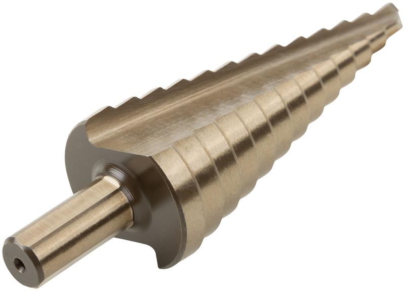 Сверло ступенчатое HSS Co5% (Р6М5К5) пометаллу 13 ступеней 6-30мм FIT 36390