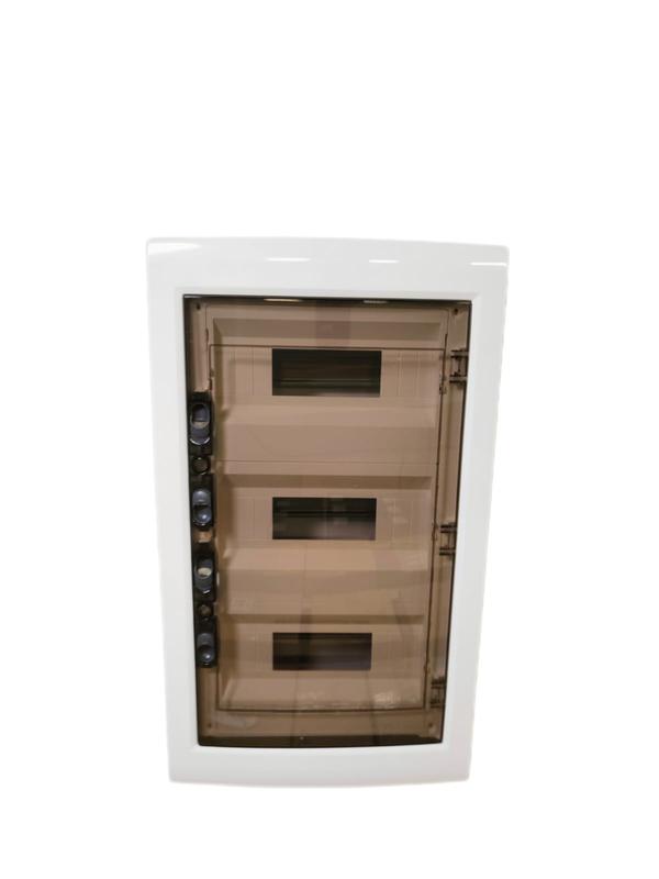 Корпус щита распределительного для модульного оборудования 36M(12х3) навесной прозр. затемненная дверца Cetinkaya Pano CP30936