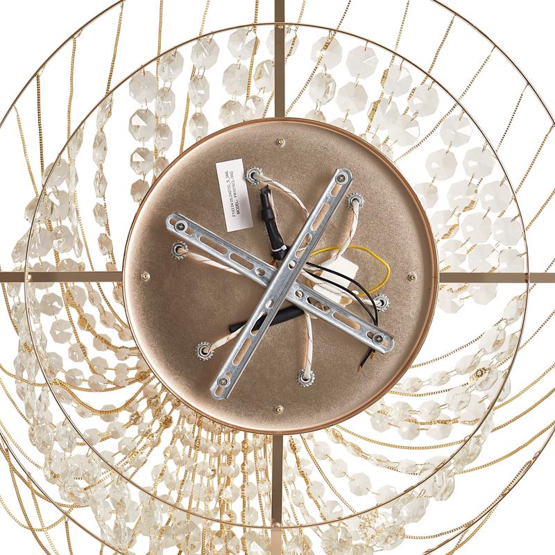 Светильник потолочный Pava 6х60Вт E14 IP20 Freya FR1016CL-06G