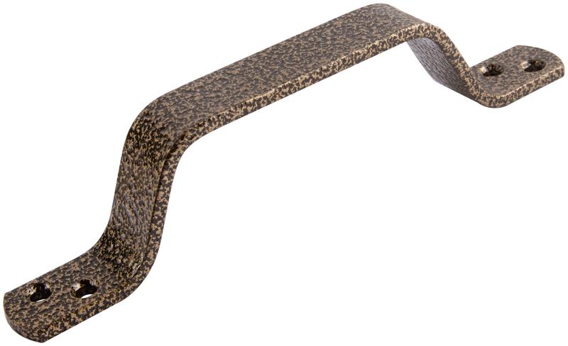 Ручка скоба плоская 85мм антик бронза 66793